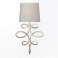 Rhythm Wall Sconce- Silver